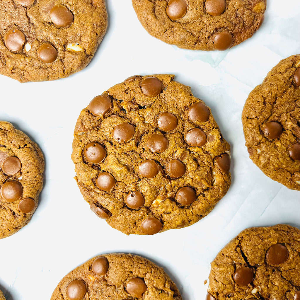 CAROB CHEESECAKE COOKIES